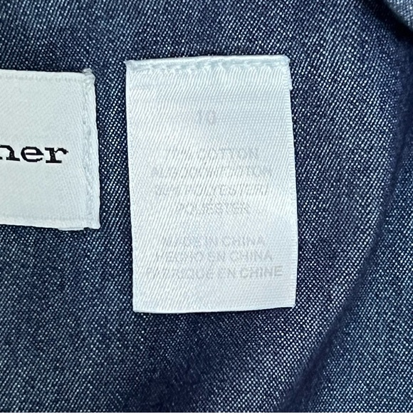 Alfred Dunner Chambray Denim Jacket & Pant Set - Picture 9 of 15